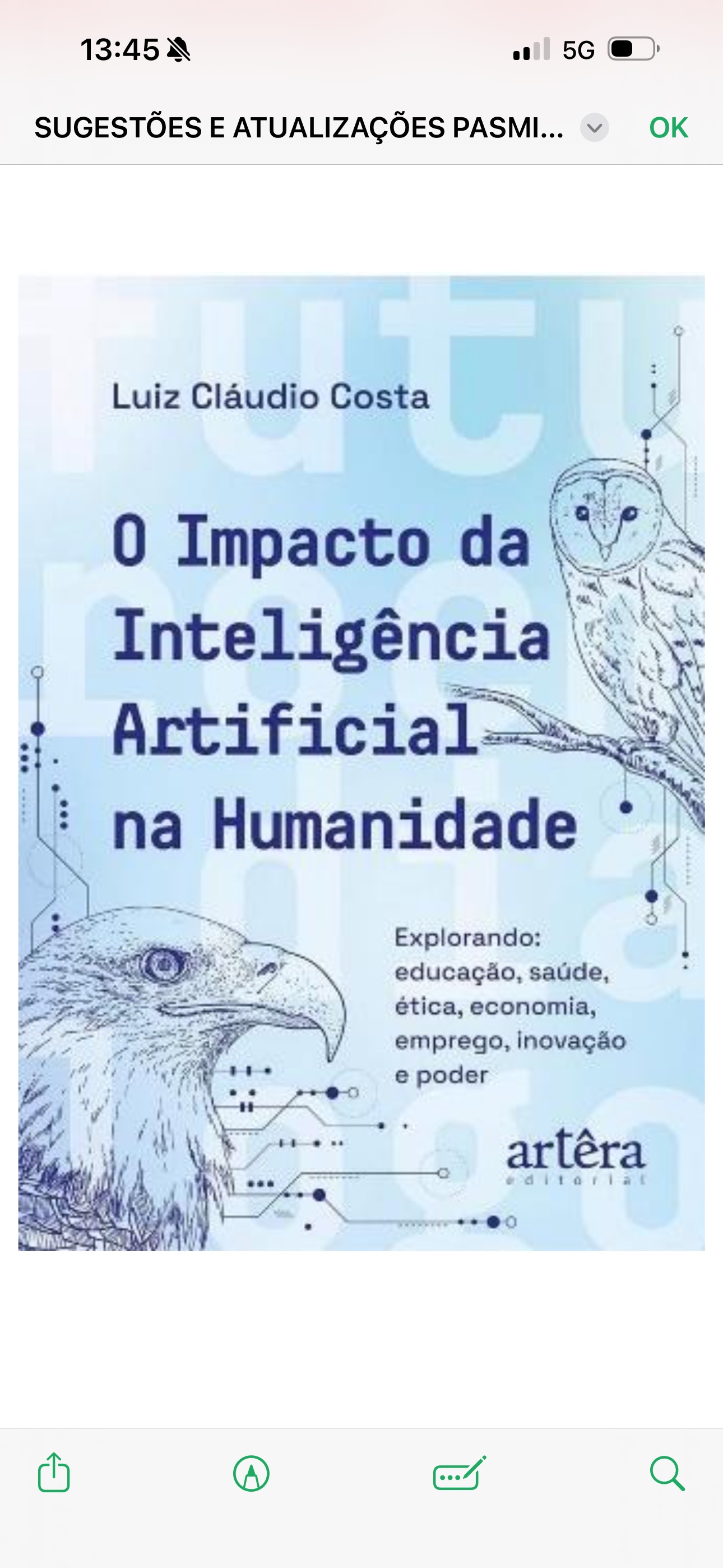 Livro O Impacto da IA